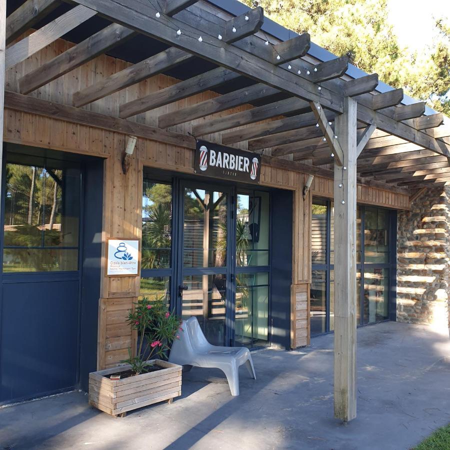 Mobil Home Happiness33 Dans Camping 5 Etoiles Acces Direct Plage Vendays Montalivet Exterior foto