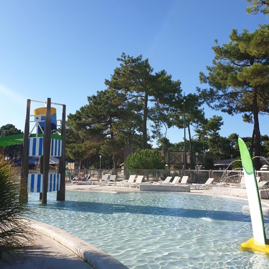 Mobil Home Happiness33 Dans Camping 5 Etoiles Acces Direct Plage Vendays Montalivet Exterior foto